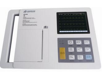 六道彩屏心电图机 HB1006F