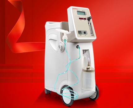 鱼跃制氧机9F-3W家用3L升医用吸氧机带雾化老人氧气机制氧器孕妇