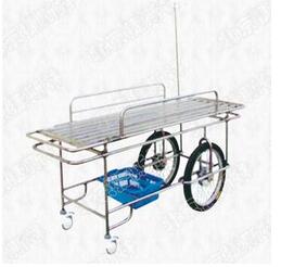 不锈钢大轮担架 F-42